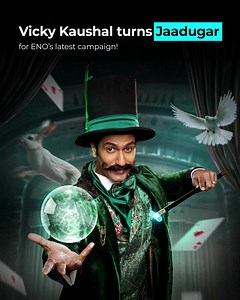 #Ad Vicky Kaushal’s magician avatar has been trending across social media. Swipe to see how ENO turned the pre-buzz into rolling out their new TVC along with a 360 degree amplification to drive their key brand message: ENO On, Acidity Gone! Vicky Kaushal ENO India #EnoOnAcidityGone #VickyKaushal | Social Samosa
