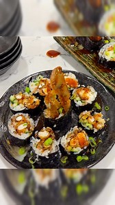 64K views · 35 reactions | SOFT SHELL CRAB sushi roll 呂❤️‍ (aka...