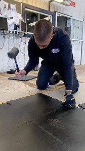 4.5K views · 50 reactions | Last weekends industrial flooring installation for a Mercedes Benz commercial vehicle workshop. We used our black pvc floor tiles to transform this workshop  | Garage Style Ltd | Facebook