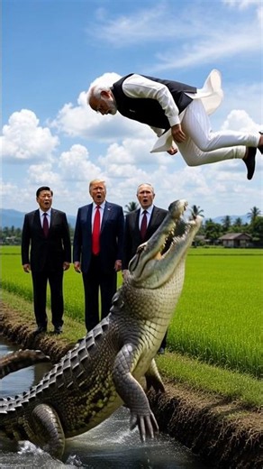 This is what happens when Trump fails to jump 😱 #funny #satire