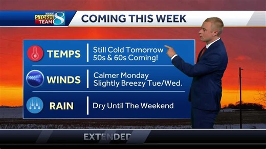 Iowa weather: Frozen start to the week, then thaw follows