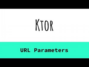5. Ktor - URL Parameters