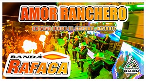 24K views · 293 reactions | Amor Ranchero - Banda Rafaga Oficial - Fiestas El Capomo Nayarit  || EN VIVO | Roberto De La Rosa | Facebook