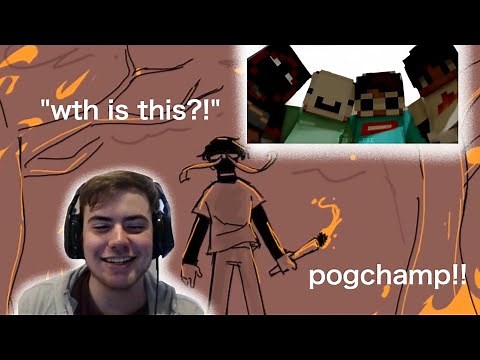 Sapnap Reacts To Ghost Dance And Dream SMP War Animatic by SAD-ist