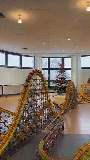 Recreation of El Toro from Six Flags Great Adventure with #knex @Basic Fun! #rollercoaster #fyp #coaster #fypシ