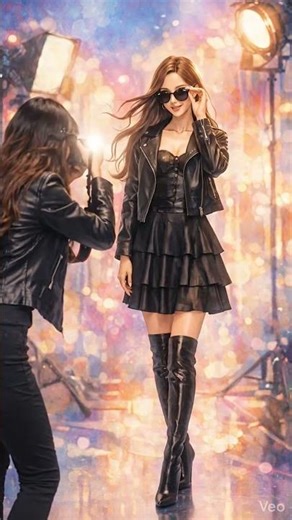 Beautiful Anime Girls Fashion Shoot | Model Style & Camera Moments #shortvideo #cutegirl