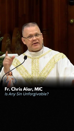 Is Any Sin Unforgivable? “There are no limits to the mercy of God.” The Church teaches this clearly and without hesitation. No sin — no failure, no past, no depth of darkness — lies beyond the reach of Divine Mercy. Yet Jesus Himself speaks of a sin that cannot be forgiven. How can both be true? Father Chris Alar, MIC explains that the so-called “unforgivable sin” is not about God refusing mercy, but about the human heart refusing to receive it. The Catechism states plainly: anyone who deliberat
