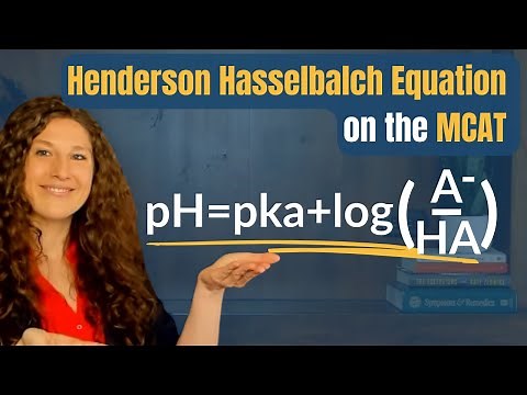 MCAT Chemistry: Henderson Hasselbalch How To