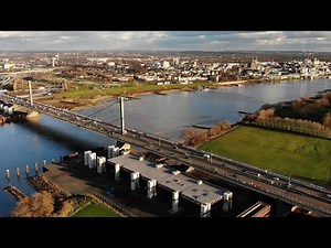 Die Leverkusener Rheinbrücke - ein Einblick