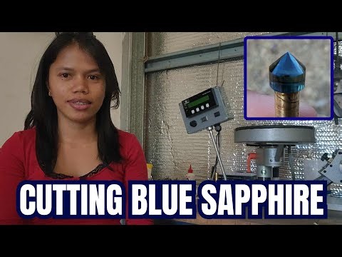 Cutting Blue Sapphire 💎 Part 1