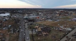 Devastation after tornado rips through Southwest Kentucky