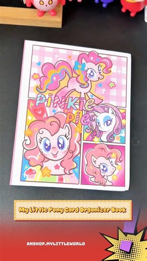 my little pony card organizer book | sách lưu trữ thẻ bài ngựa nhỏ pony