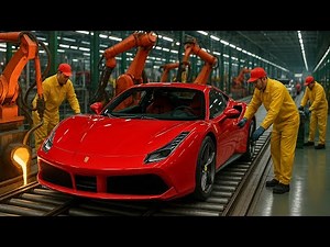 Inside the Ferrari Factory From Molten Aluminum to 340 kmh Supercar (Full Process)