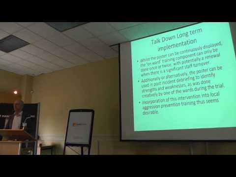 Safewards and Advanced De-escalation Training