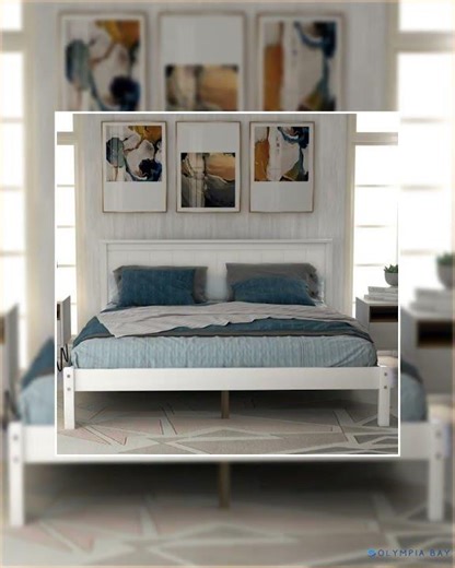 Platform Bed Frame with Headboard, Wood Slat Support, No Box Spring Needed, Full, Espresso