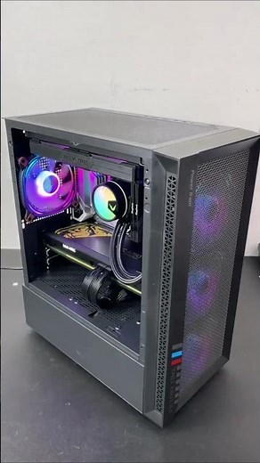 Editing PC Equipped With Intel i7-12700K🥵 with Intel Arc A750🥶 #pcbuild ASMR #shorts #editingpc