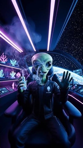 Alien Drug Dealer Visits Earth!