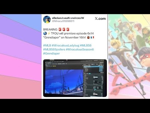 614 GRENDIAPER RELEASE DATE! 😱 Miraculous Ladybug Season 6 🐞