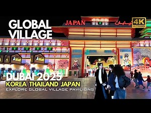 Global Village Dubai - Exploring Korea, Thailand & Japan | Global Village Dubai 2025 #globalvillage