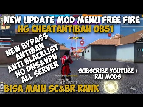 MOD MENU HG CHEATS V2.6 ANTI BAN ANTI BLACKLIST OB51