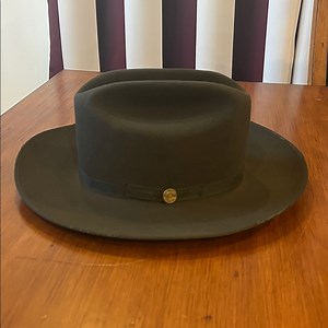 Filson X Stetson Eagle Ranch Hat Rabbit Felt Made in USA Sage Mens Size Large