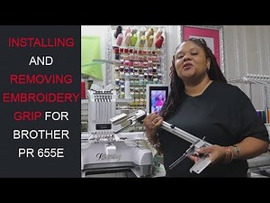 Installing Embroidery Grip - Brother/BabyLock