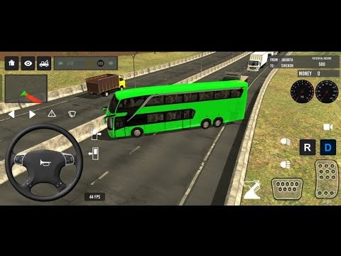 🥰Indonesia Coach bus driving | Euro bussimulator 2025 Android gameplay#14