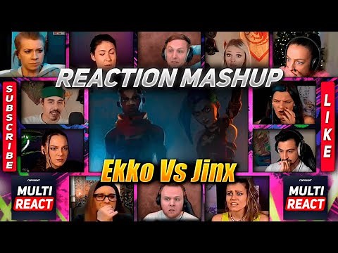 Ekko Vs Jinx Arcane Episode 7 Reaction Mashup