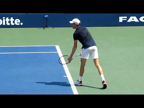 Jannik Sinner Serve Technique [Slow Motion]