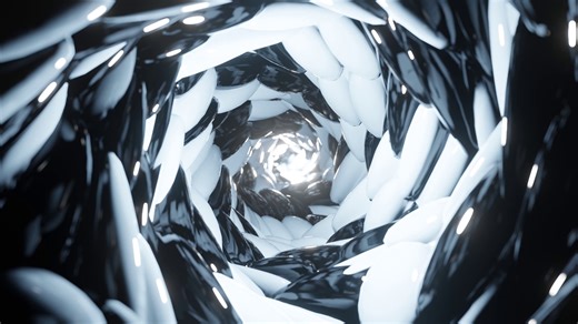 Loop, Tunnel, Techno. Free Stock Video