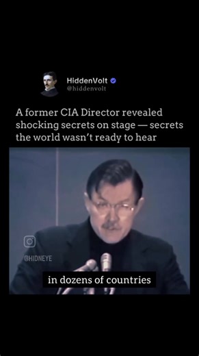 Secret Wars of the CIA John Stockwell, 1989. NOT A DIRECTOR From: Hidden Volt @hiddenvolt CHIDNEYE 'A former CIA revealed shocking secrets on stage - secrets the world wasn't ready to hear' | Decolonize Myself - A First Nations Perspective