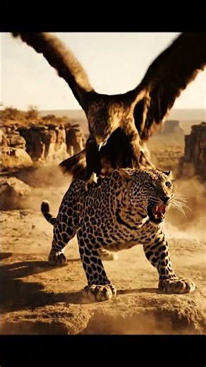 Eagle vs Leopard Epic Battle! The Eagle’s Revenge When the Leopard Invades Its Territory