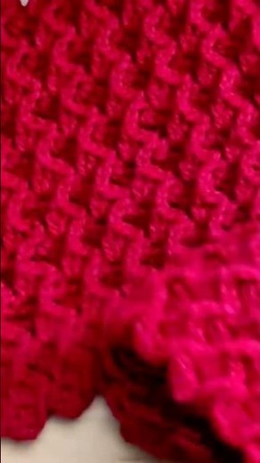 Apprends le Plus Beau Point en Relief Hyper Simple ! Écharpes, Plaids, Tout !”☃️🌨️