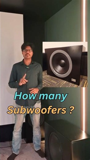 How many Subwoofers Do You Need for a Home Theatre? | Hyderabad Home Theatre Tips