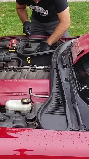 Corvette Motor Deep Cleaning Guide