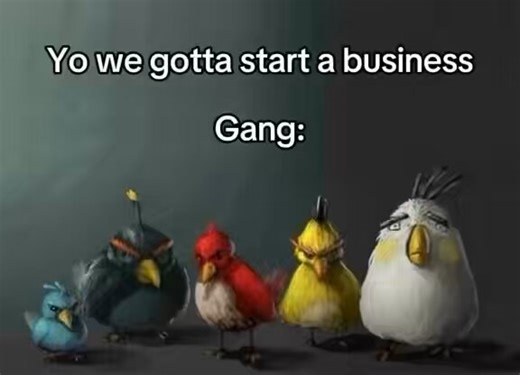 This angry birds gang meme has been going viral gathering millions of views on x and TikTok
