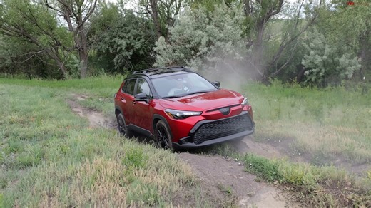 Testing the limits of the Toyota Corolla Cross Hybrid’s grip