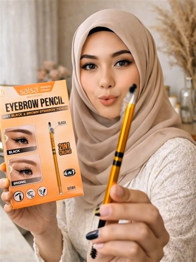 Salsa Eyebrow Pencil 2in1: Solusi Alis Rapi