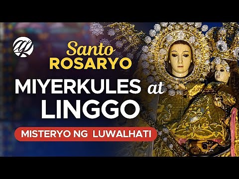 📿 MIYERKULES at LINGGO: Santo Rosaryo • Misteryo ng Luwalhati • Tagalog Rosary
