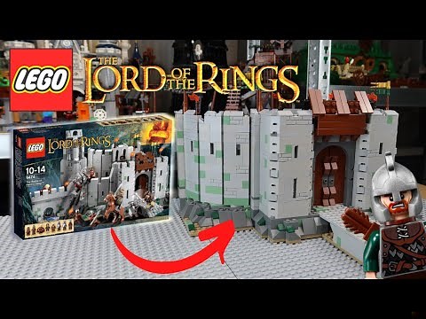 My LEGO The Lord of the Rings Helm's Deep Hornburg MOC! + Tutorial