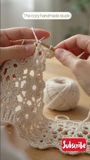 Knit Floral Baseball Cap Tutorial | Handmade Summer Style #shorts