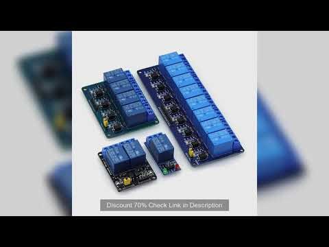 1-10Pcs Javino 5v 12v 1 2 4 6 8 Channel Relay Module with optocoupler Relay Output 1 2 4 8 Way relay