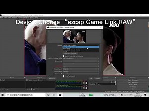 ezcap321 OBS Setting-Record 4K30 HD HDMI Video with ezcap321, ezcap321A,ezcap321B,ezcap321C