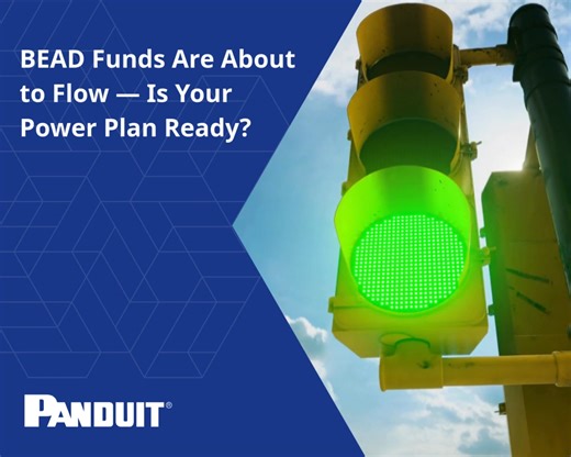 When the green light hits, you’ll need more than fiber and permits — you’ll need power everywhere your network goes. Panduit’s Fault Managed Power (FMP) System delivers safe, reliable DC power over long distances without costly conduit or heavy-gauge copper, so you can: ✅ Reach remote sites faster ✅ Cut deployment costs ✅ Keep crews safer BEAD will fund your build. FMP will power it.https://okt.to/o17WBm | Panduit | Facebook