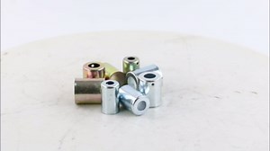 40PCS Hose Ferrule Set #6#8#10#12 Size Color Zinc Coating and Blue White Zinc Coating