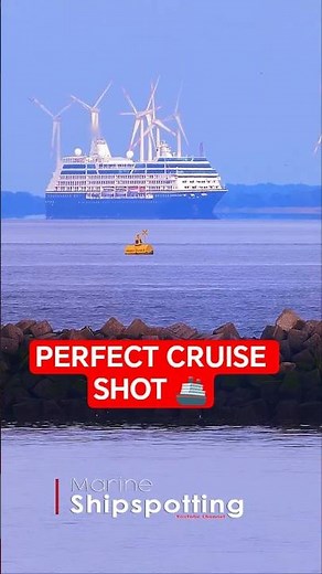 Azamara Journey in Cuxhaven 🚢 | Cinematic Ship Spotting | Cruise Ship
