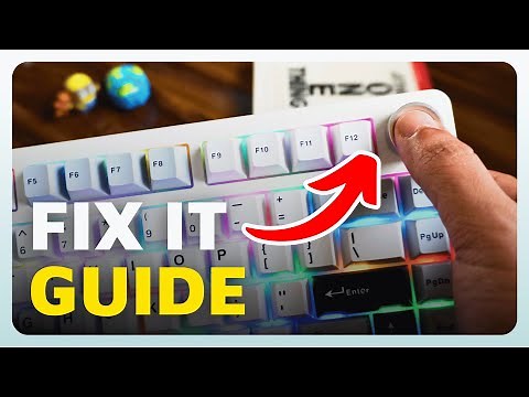 Why is Volume Knob Not Working on Aula F75?