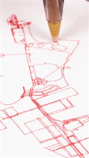 Drawscape on Instagram: "🗺️ Hong Kong — a detailed red-line city map that brings Victoria Harbour, the tight grid of Kowloon and the rolling contours of the Island into elegant focus. Pen: Stabilo Point 88 (red) Paper: textured off-white stock Frame: natural oak frame The printed title “Hong Kong” anchors the composition while the fine red lines trace streets, shorelines and topography for a minimalist, modern look that suits any space. 🛍️ Shop now @ https://www.drawscape.io #mapart #hongkong 