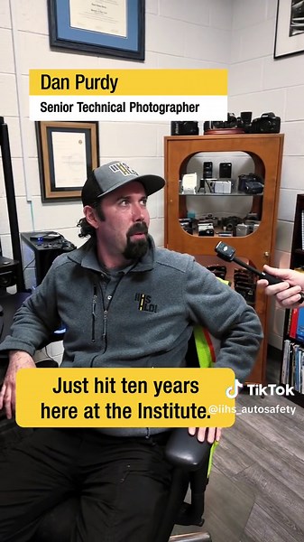 Dan Purdy's Memorable First Crash Test at the Institute