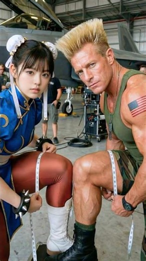 Street Fighter 2 Live Action Behind the Scenes 스트리트파이터2 실사화 촬영현장 비하인드씬 5 ストリートファイター2実写化メイキング舞台裏 #ai